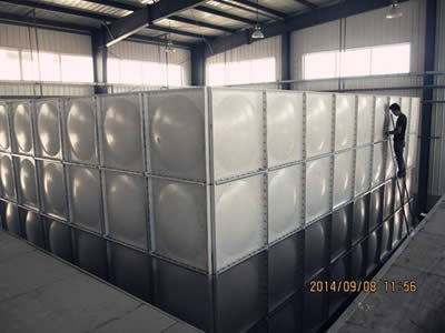 南丹玻璃钢拼装水箱
